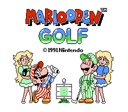 Mario Open Golf (Japan)